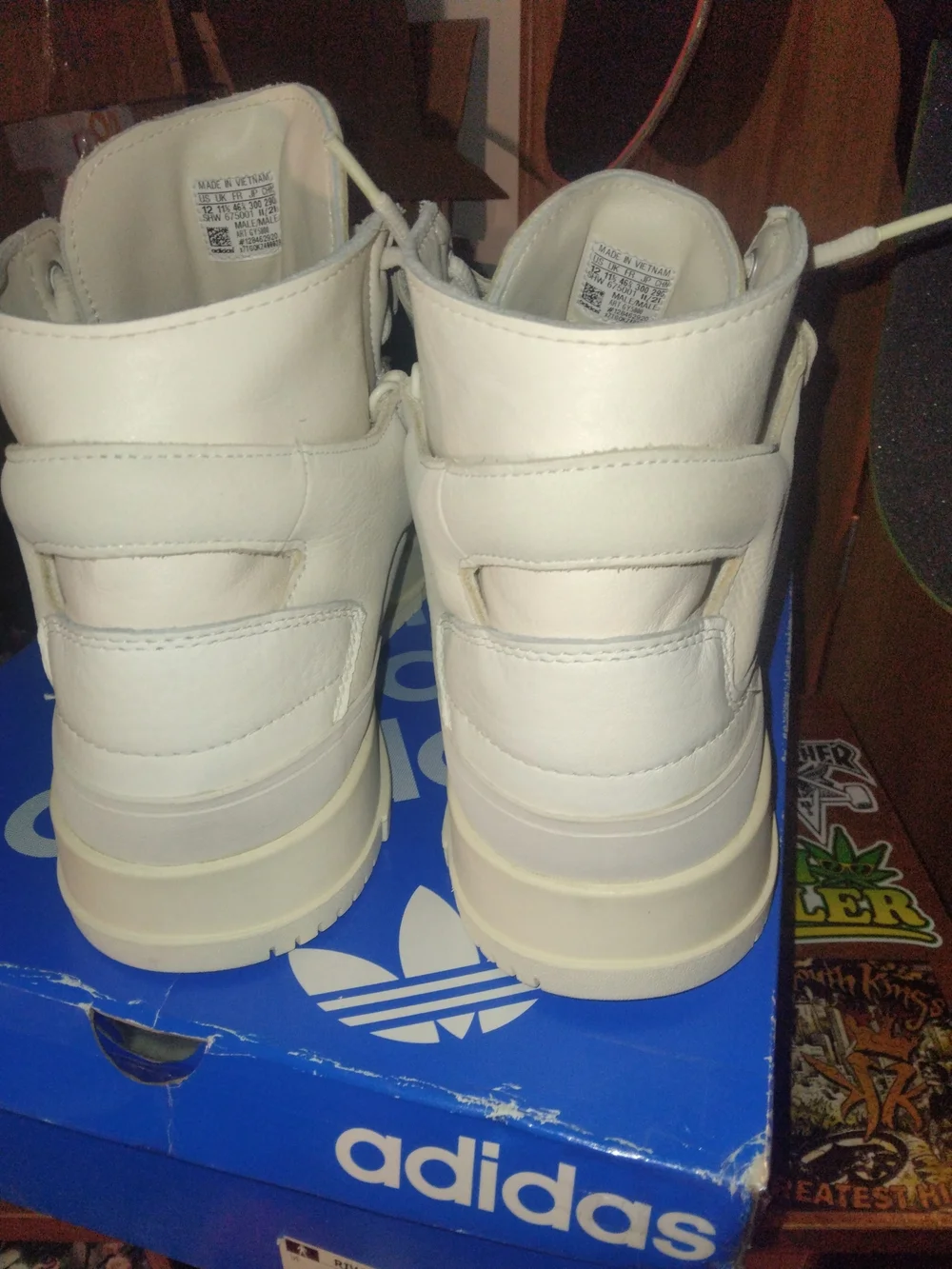 Adidas Forum Premier Off-White High-Top -12